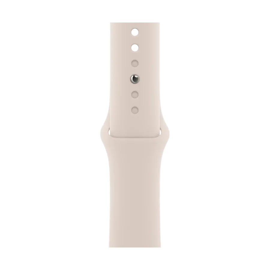 photo 1 - Apple Sport Band - Regular Ремешок для Apple Watch 38/40/41 mm, Starlight