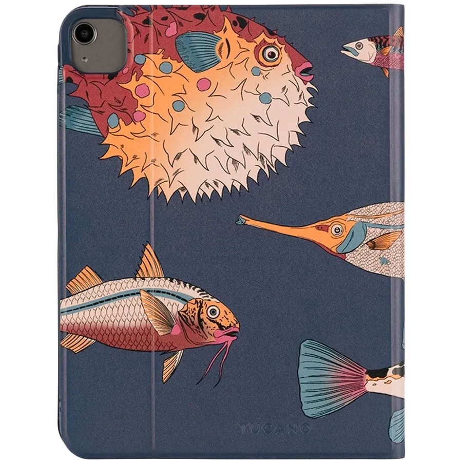 photo 3 - TUCANO Folio Case Up Schizzo  Blue for iPad Pro 11-inch (4th generation)/Air 11 (M2)/Air (4th generation)/Air (5th generation)/(2nd generation)/(3rd generation)