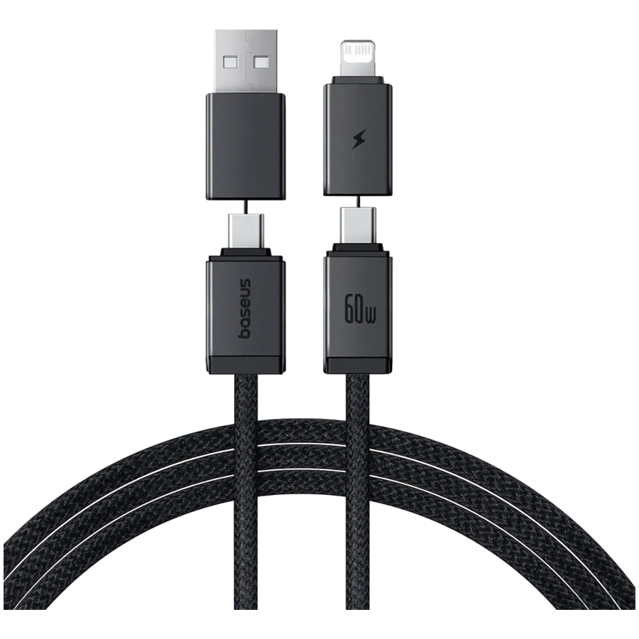 photo 1 - BASEUS USB Cable, Cosmic Black, 2m