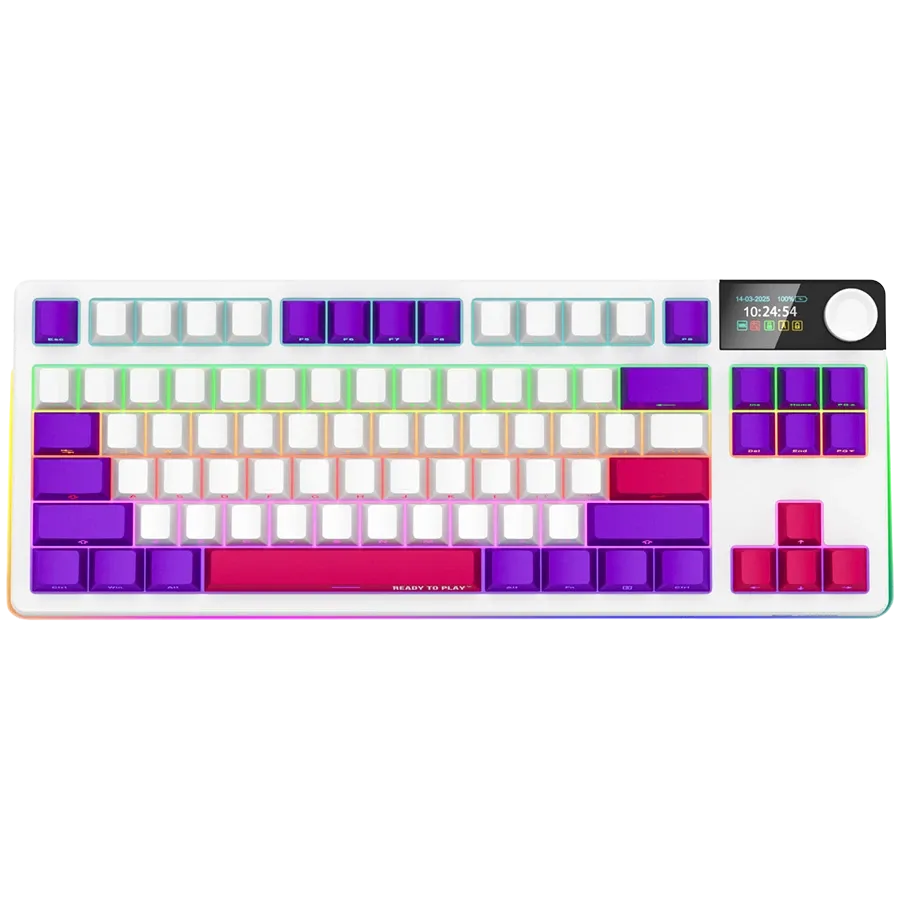 photo 1 - LORGAR KBP70TKLW Игровая клавиатура, Английский