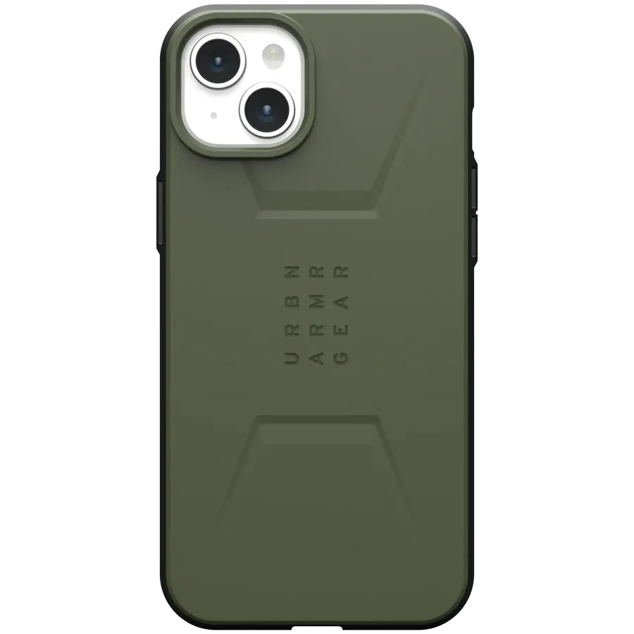 photo 1 - Чехол UAG Civilian с MagSafe для iPhone 15 Plus, Olive