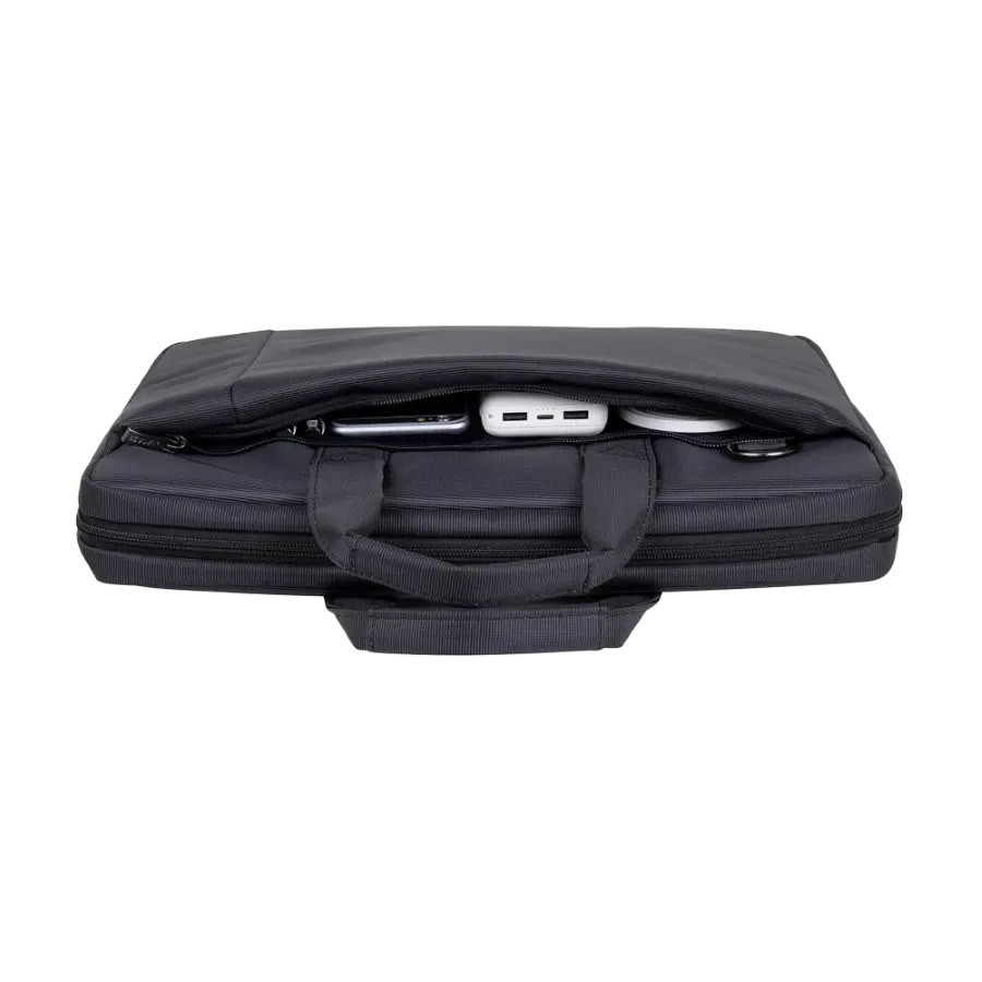 photo 9 - RIVA CASE Сумка Central  Чёрная для MacBook 15/Ноутбук до 15.6"