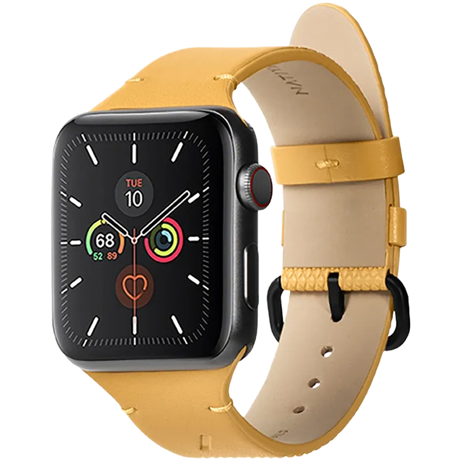 photo - Ремешок кожаный NATIVE UNION Classic для Apple Watch 38/40/41, Kraft