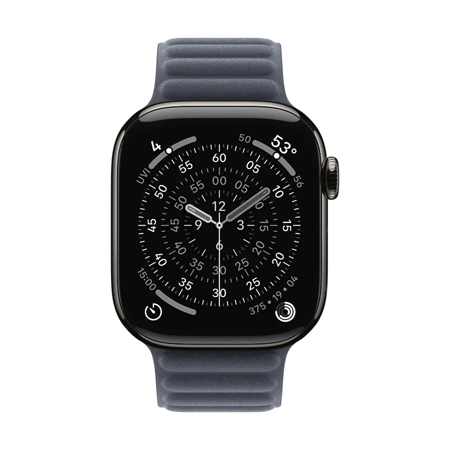 photo 3 - Apple 42mm Magnetic Link Удлинитель ремешка  for Apple Watch 42 mm, Size M/L, Тёмно-синий