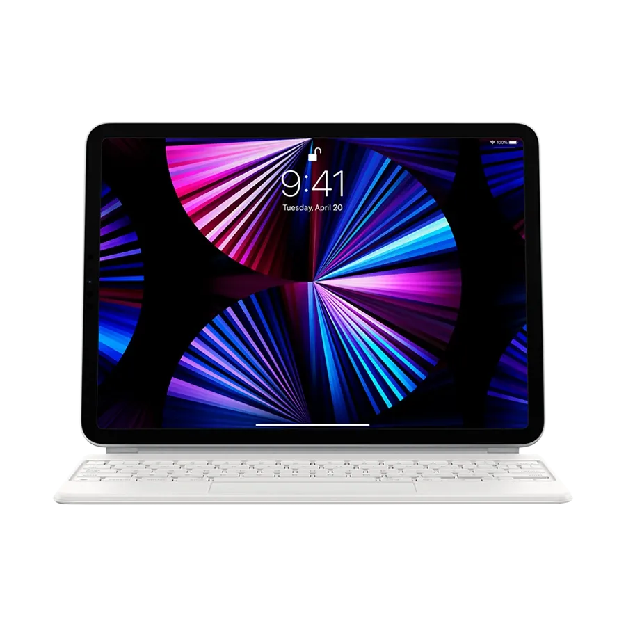 photo 1 - Apple Keyboard Case Magic Keyboard  White for iPad Air (4th generation)/iPad Pro 11-inch (1st, 2nd and 3rd generation)