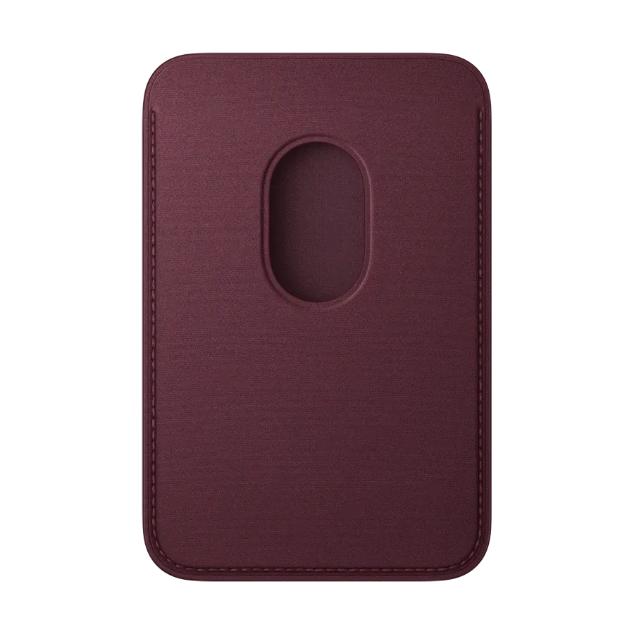 Apple Wallet FineWoven Wallet with MagSafe հետ MagSafe Մուգ կարմիր for iPhone – photo 1