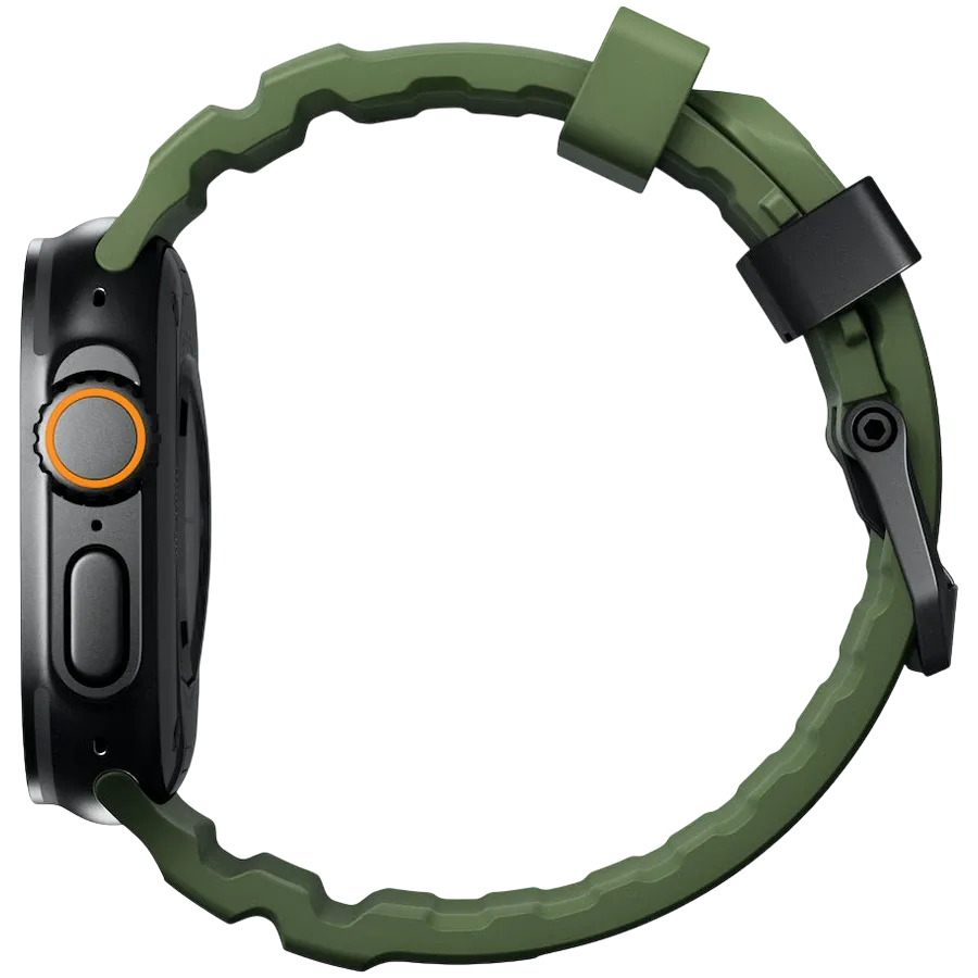photo 2 - NOMAD Band for Apple Watch 42/44/45/46/49 mm, Forest/Black
