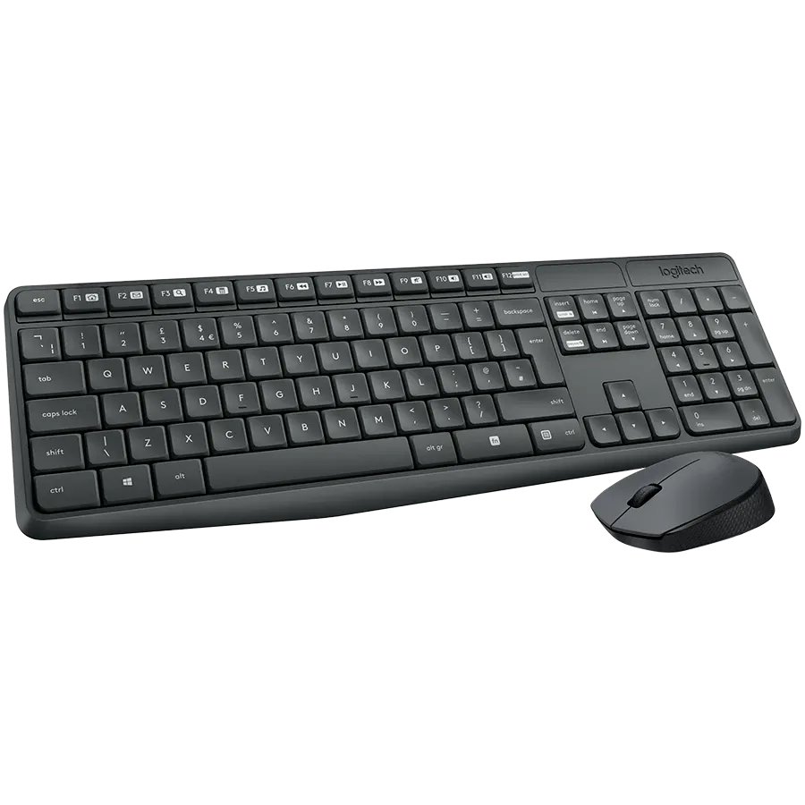 LOGITECH (CIS) MK235 Ստեղնաշար, Ռուսերեն/International English – photo 3