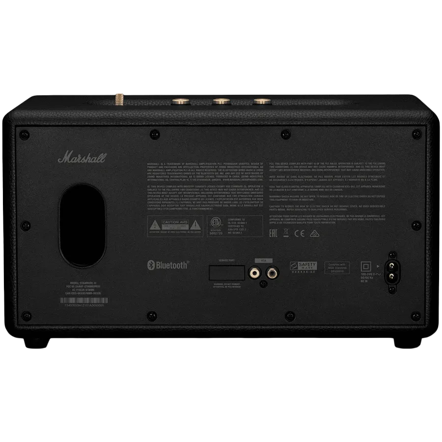 photo 3 - MARSHALL Stanmore III Bluetooth Портативная колонка, Чёрный