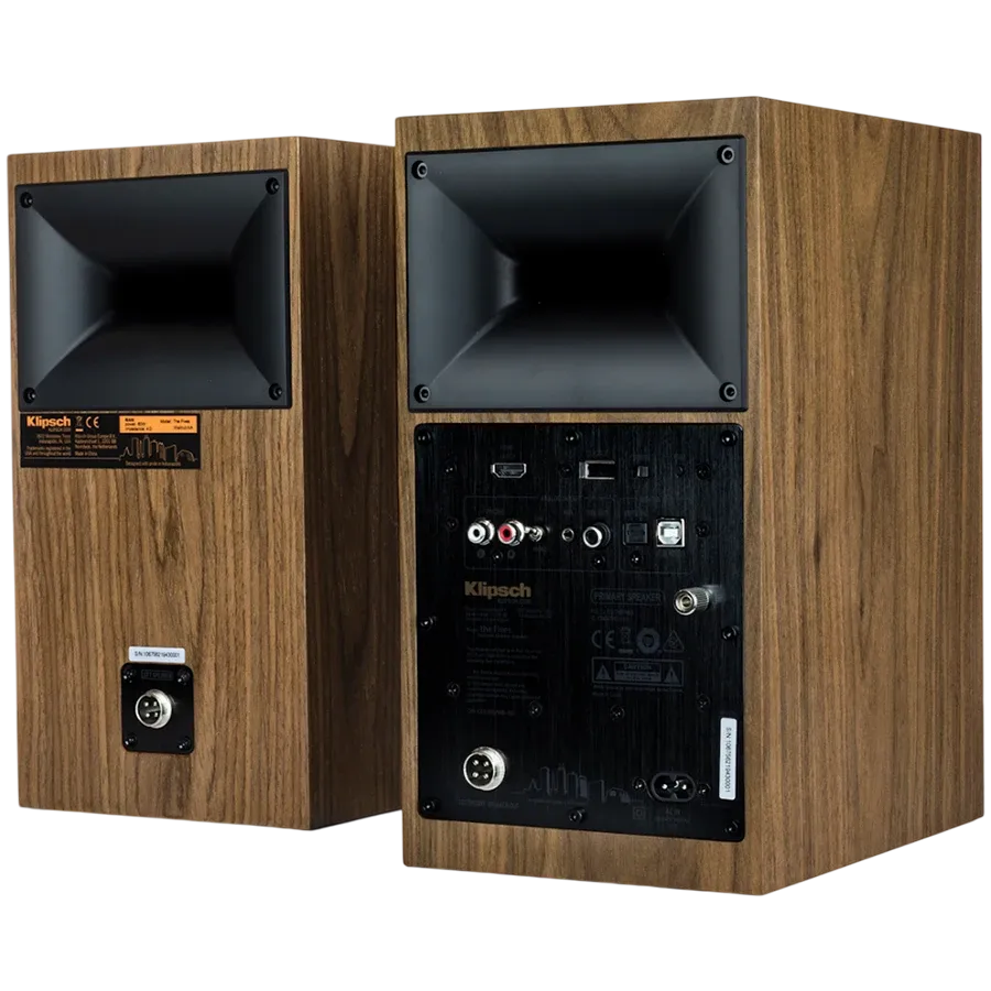photo 3 - Klipsch The Fives сөрелік белсенді акустика, жаңғақ түсті, жұп