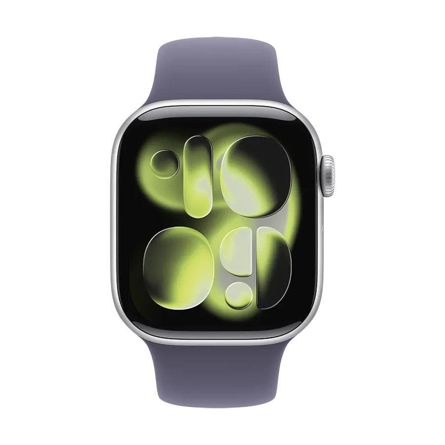 photo 3 - Apple 42mm Sport Band - S/M & M/L Band  for Apple Watch 38/40/41/42 mm, Size M/L, Purple Fog