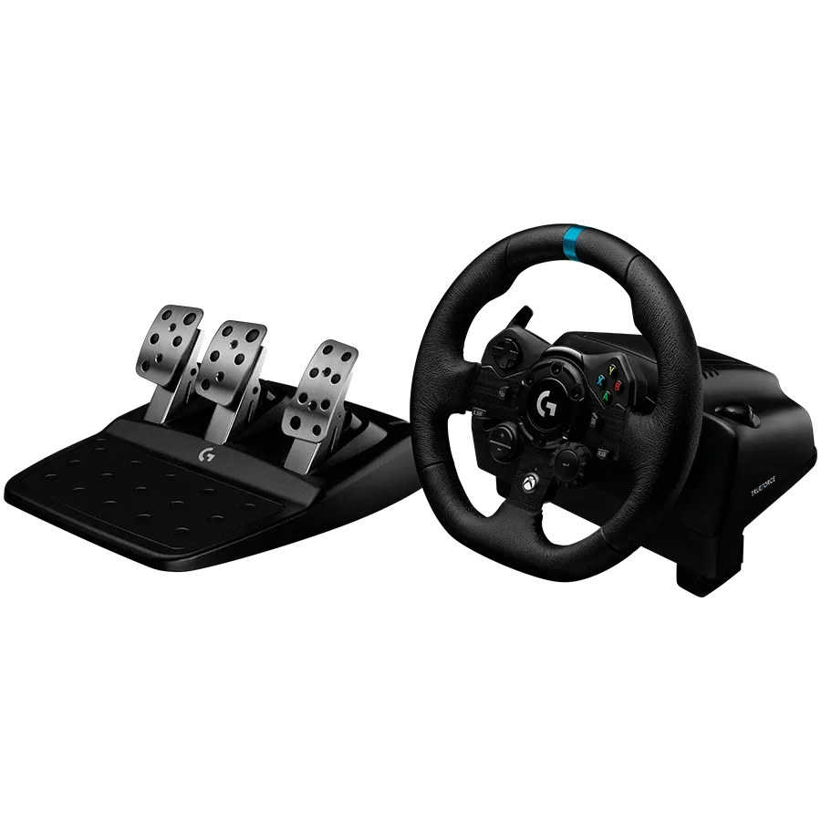 photo 1 - Руль LOGITECH G923 Racing Wheel and Pedals for PS4 and PC (L941-000149) 