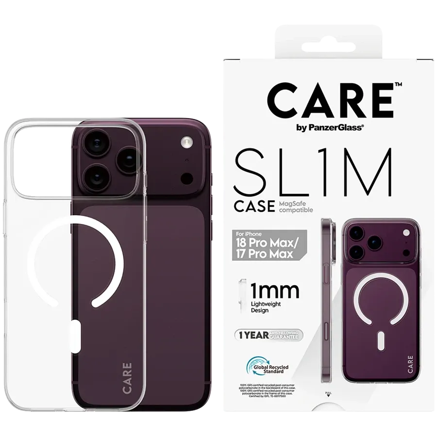 PANZERGLASS Case SL1M Case w. MagSafe თან MagSafe Transparent for iPhone 17 Pro Max/18 Pro Max – photo 1