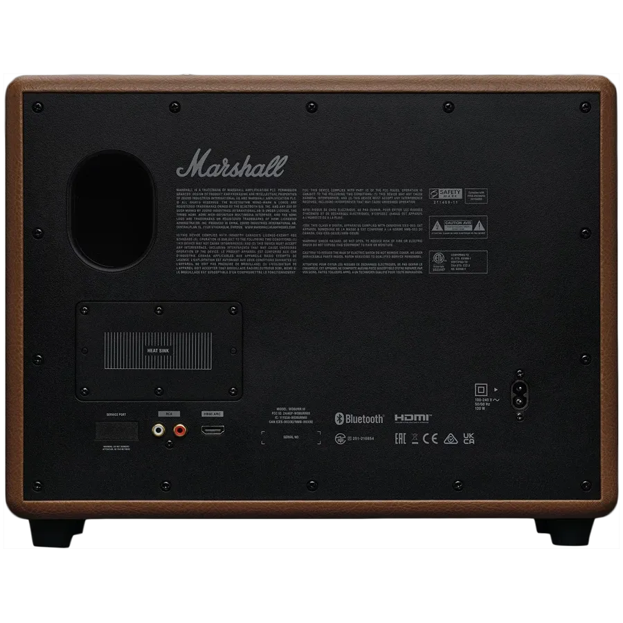 photo 3 - Портативна акустика Marshall Woburn III Bluetooth Brown