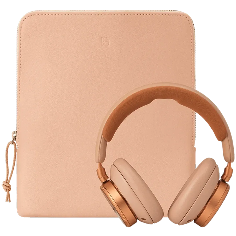 photo 1 - Leather Pouch Sunset Apricot - OTG for Beoplay H100, Sunset Apricot