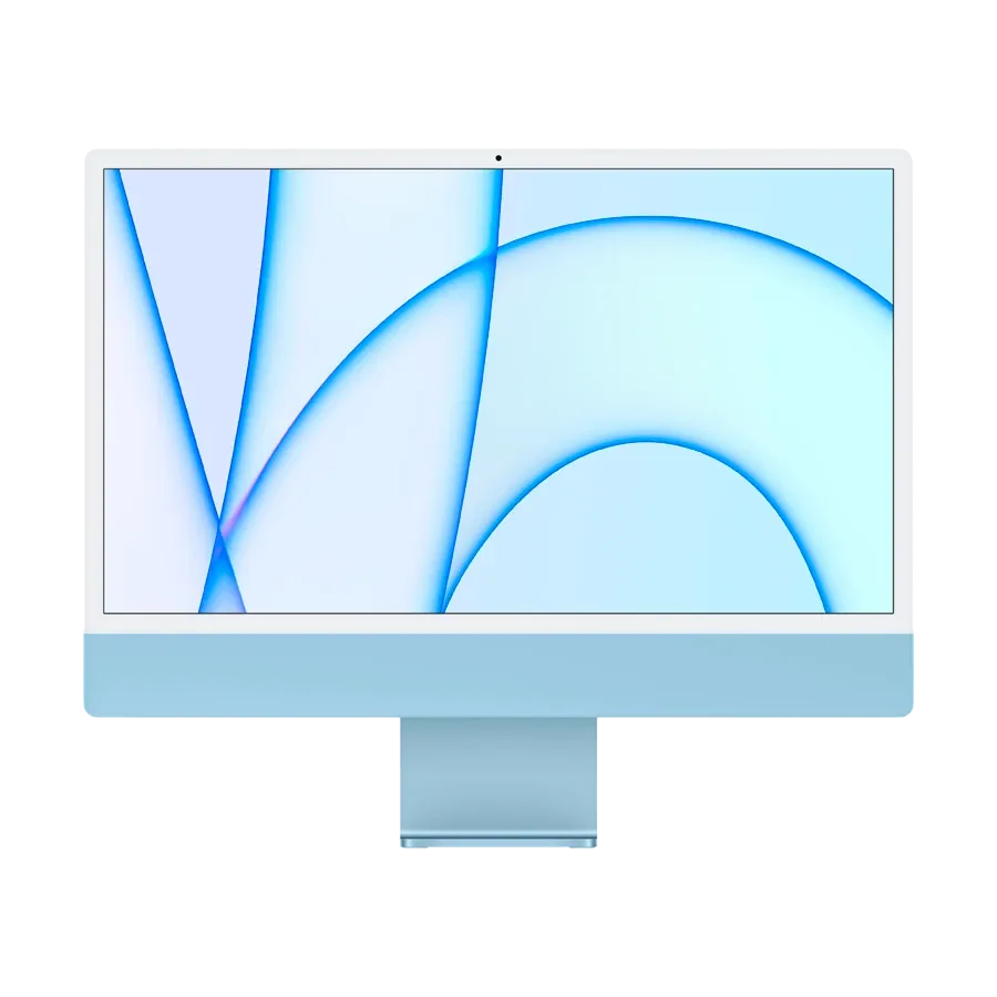 photo 1 - iMac 24 M1, 8C CPU 8C GPU, 8ГБ 256ГБ SSD, Көк