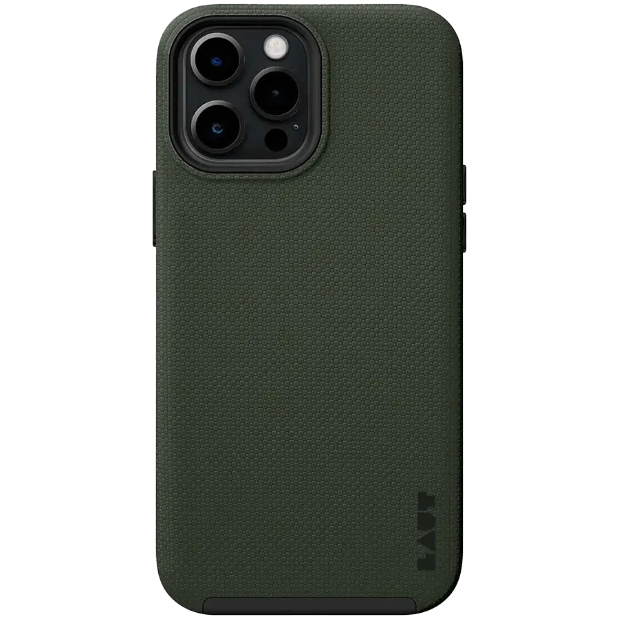 photo - Захисний чохол LAUT Shield Case  Olive Green для iPhone 14 Plus