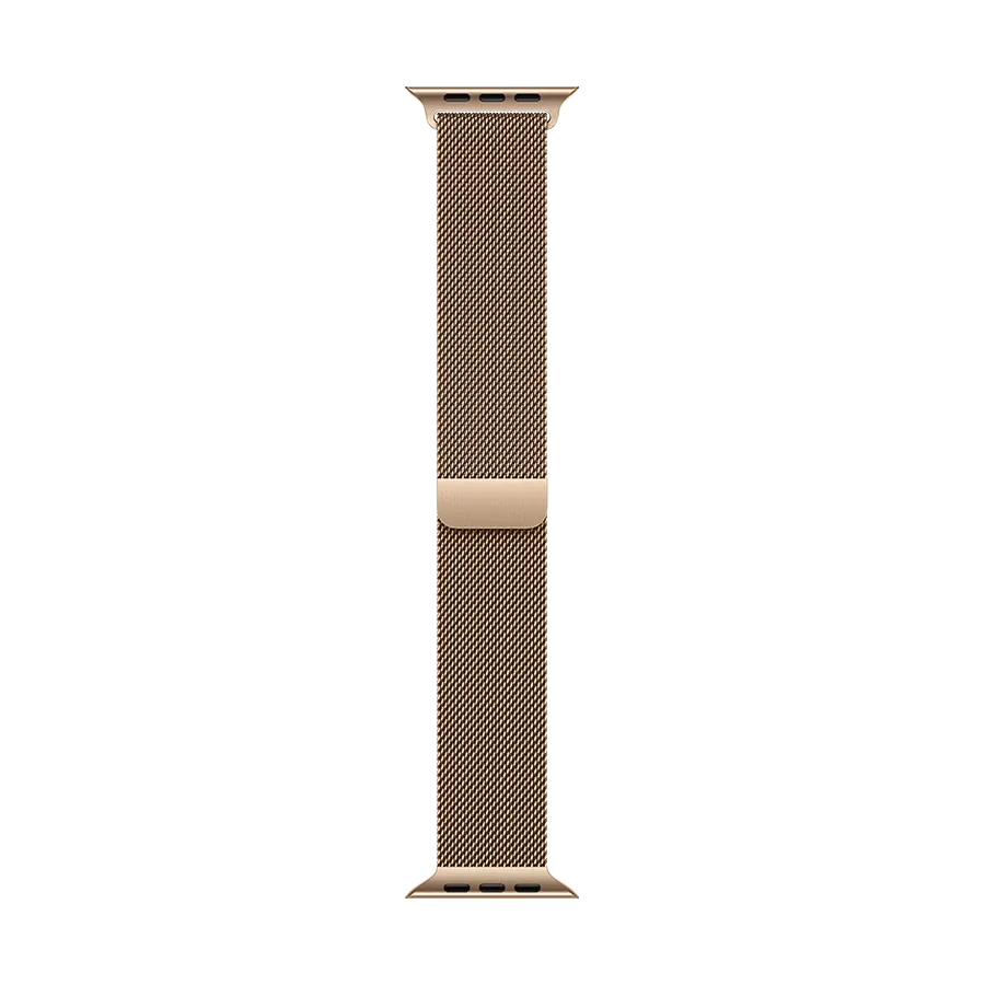 photo 2 - Apple Milanese Loop Ремешок для Apple Watch 44/45/46/49 mm, Размер M/L, Золото