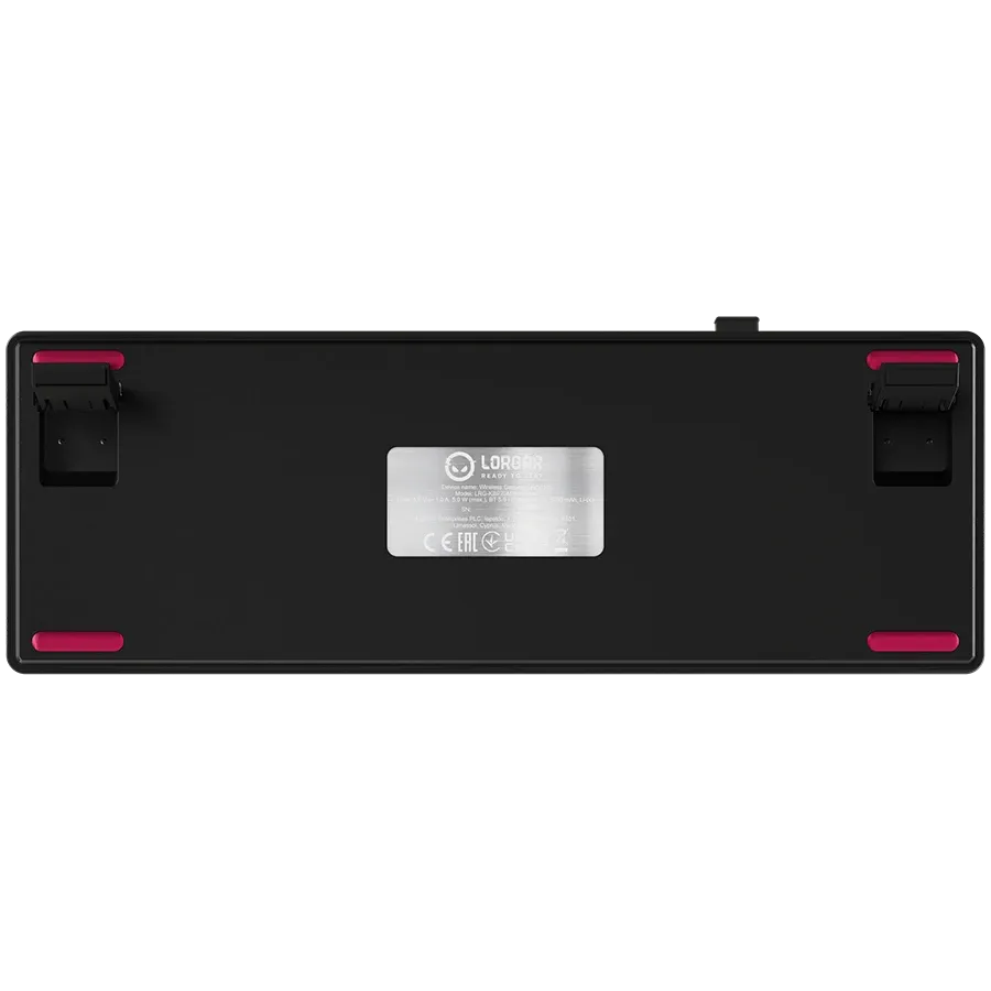 photo 9 - Бездротова ігрова клавіатура Lorgar KBP70MW Wireless Mechanical Pro Black-Red