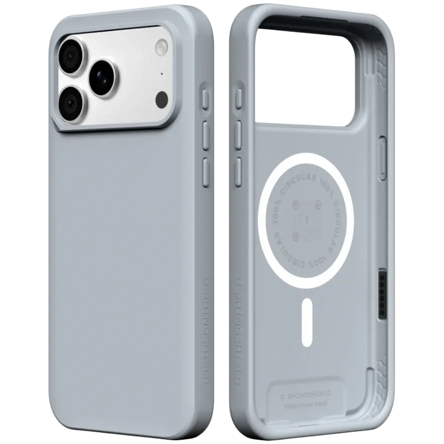RHINOSHIELD Чехол SolidX с MagSafe Ash Gray для iPhone 17 Pro Max – photo