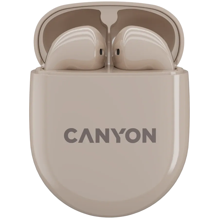 photo 1 - CANYON TWS-6 Беспроводные наушники, Бежевый