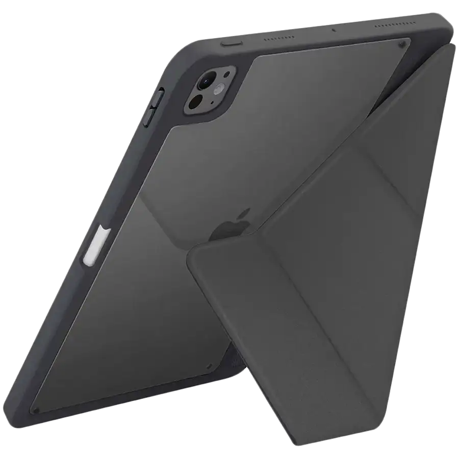 Case UNIQ Smart Cover Moven for iPad Pro 11 (M4), Charcoal Gray – photo 2