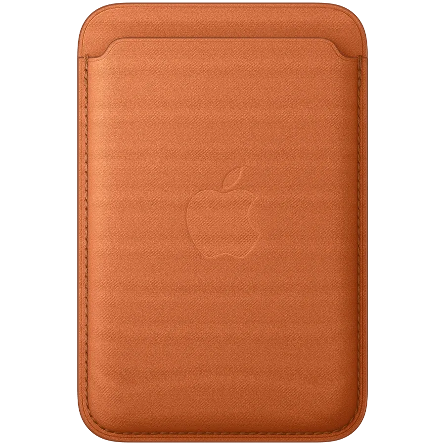 photo 1 - Wallet Apple FineWoven with MagSafe for iPhone, Fox Orange