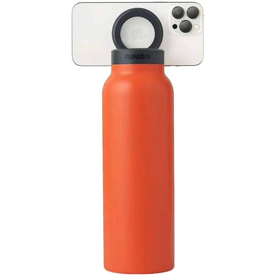 photo 3 - Suport magnetic pentru telefo RINGO Pro Naranja, Orange