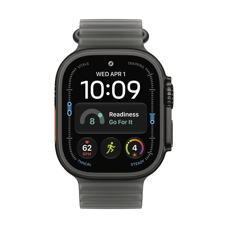 Apple 49mm Ocean Band - Black Titanium Finish Ремінець  for Apple Watch 44/45/46/49 mm, Size Універсальний розмір, Translucent Black – photo 2
