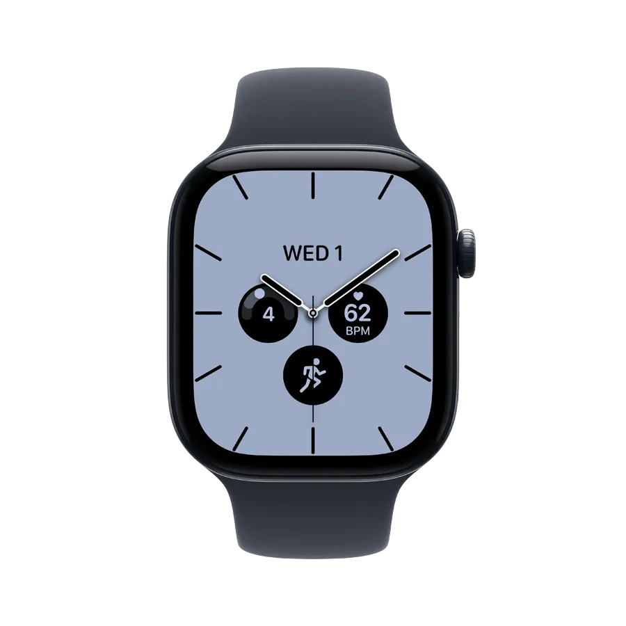 Apple Watch Series 12 GPS + Cellular,  Navy Blue Sport Band, M/L, 46mm, Night Blue – photo 2