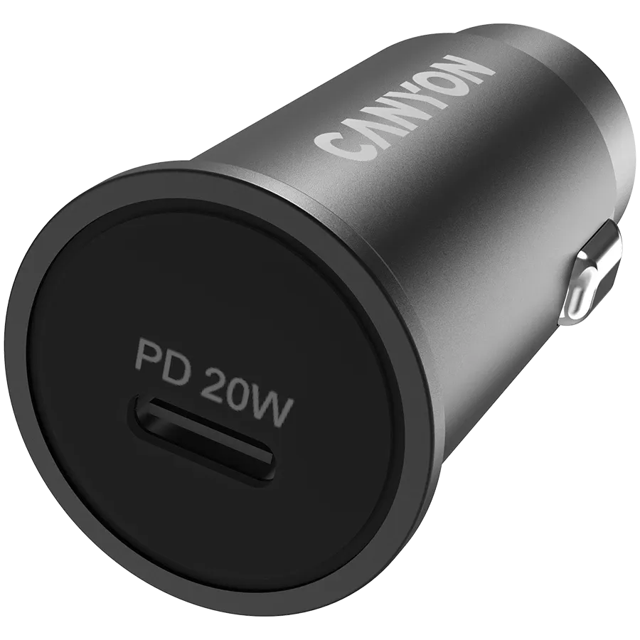 photo 4 - CANYON Автомобильный адаптер C-20 USB-C USB Тип C, 20 Вт