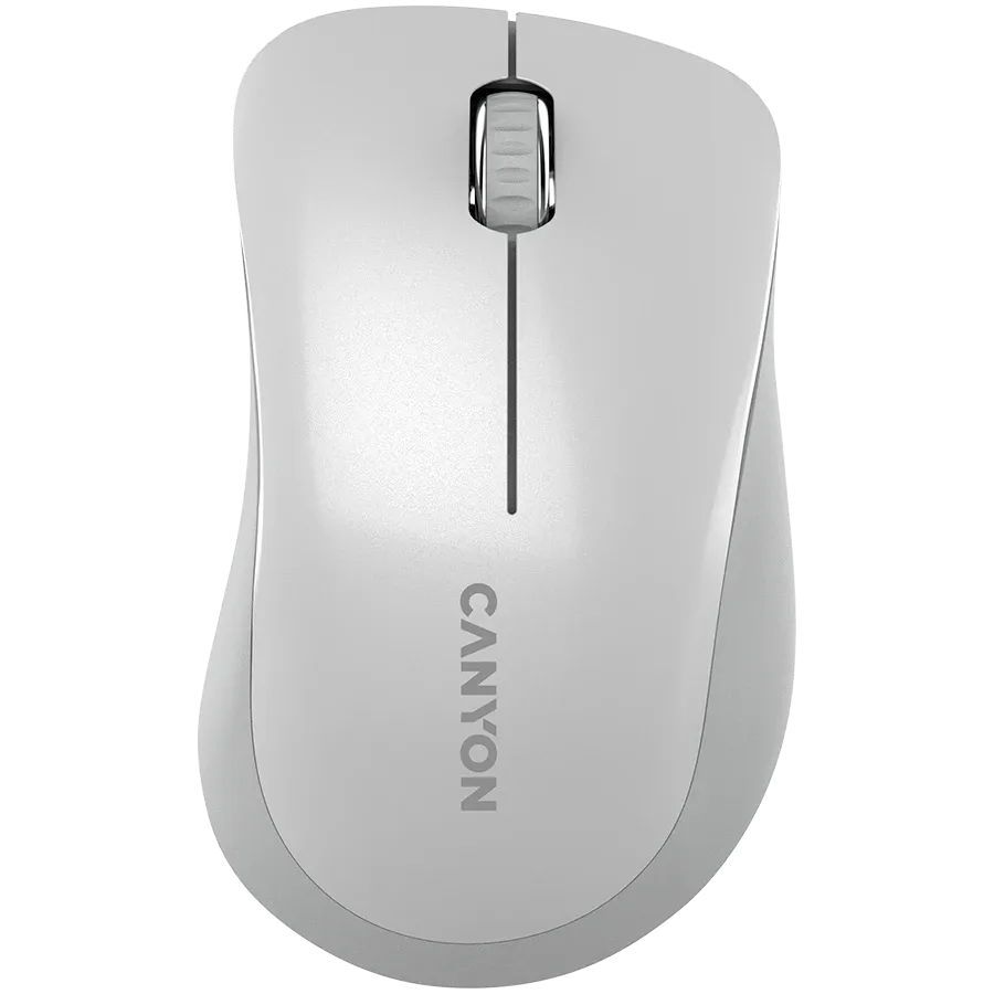CANYON MW-11 Mouse, Pearl White/Grey – photo 1