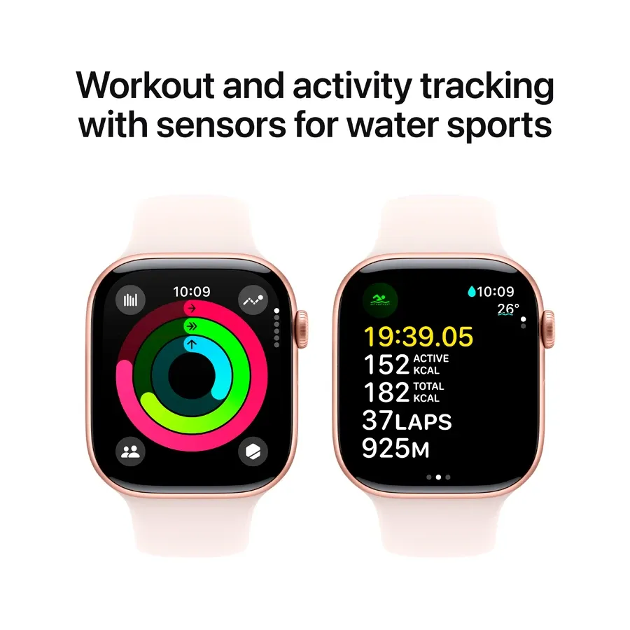 photo 4 - Apple Watch Series 10 GPS,  Light Blush Sport Band, S/M, 42մմ, Վարդագույն ոսկի