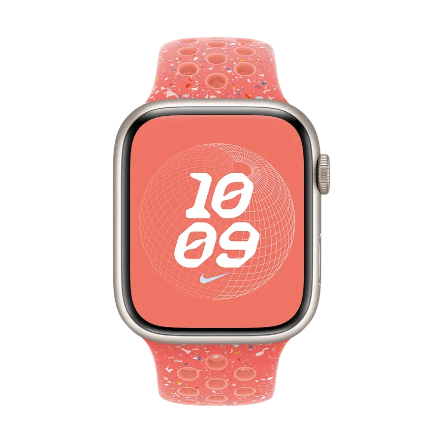 photo 3 - Apple Nike Sport Band  for Apple Watch 42/44/45/49 mm, Size M/L, Magic Ember