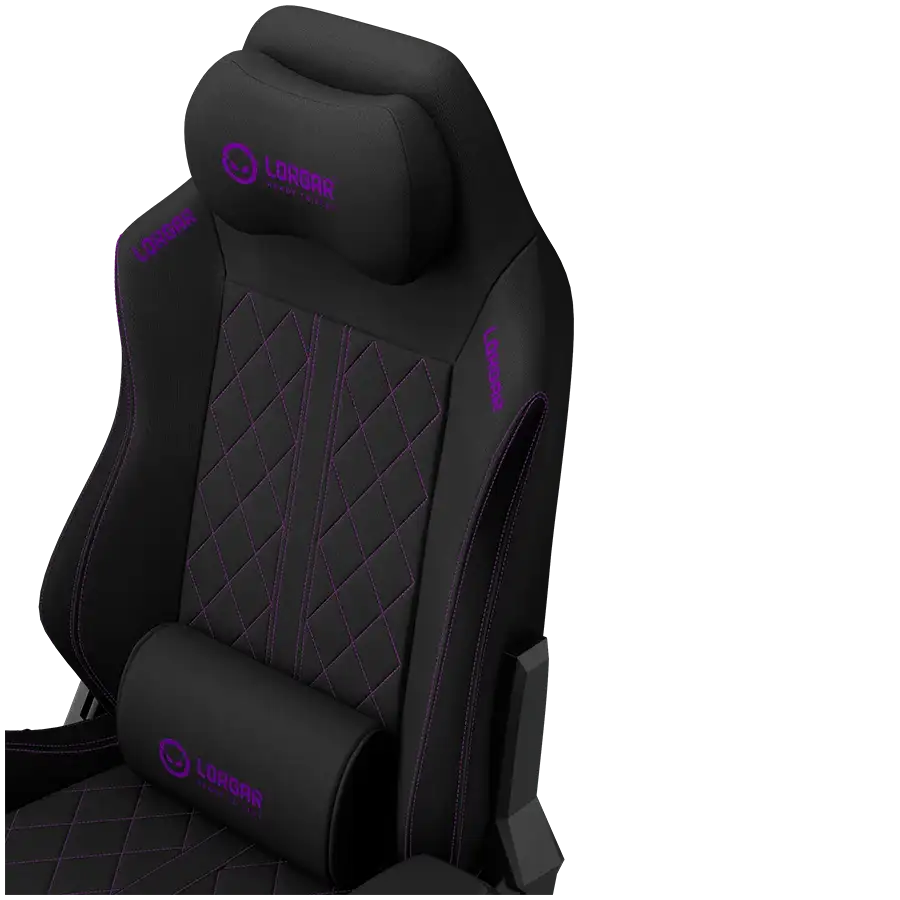 Игровое кресло LORGAR CHA 41, Черный/Фиолетовый – photo 19