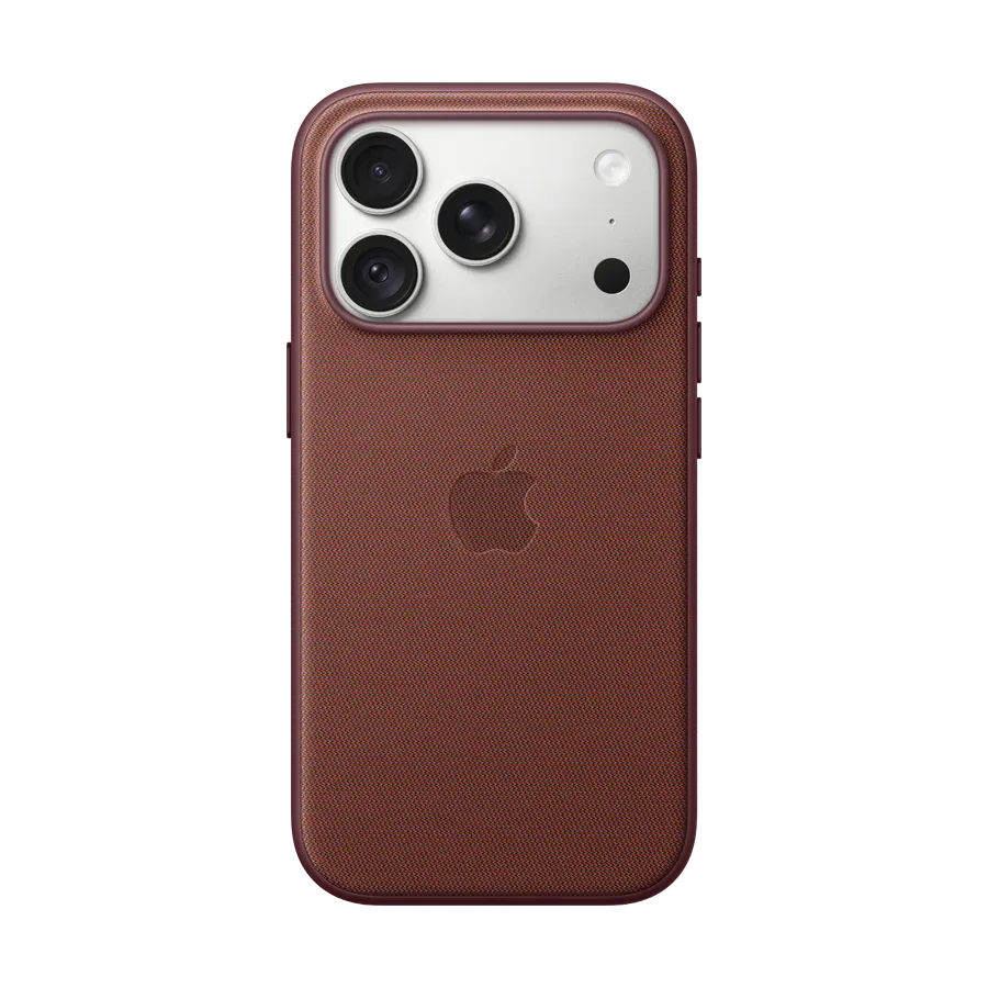Apple Պատյան TechWoven Case with MagSafe հետ MagSafe Մուգ կարմիր for iPhone 18 Pro – photo 1