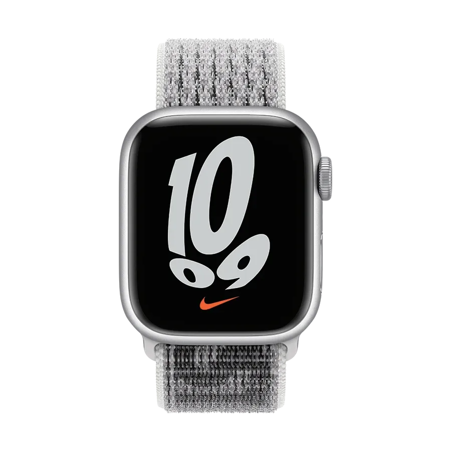 photo 3 - Apple Nike Sport Loop Band for Apple Watch 38/40/41 mm, Black/Summit White