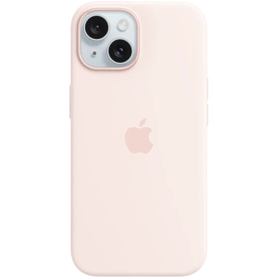 photo 1 - Apple Чохол силіконовий з MagSafe Light Pink для iPhone 15