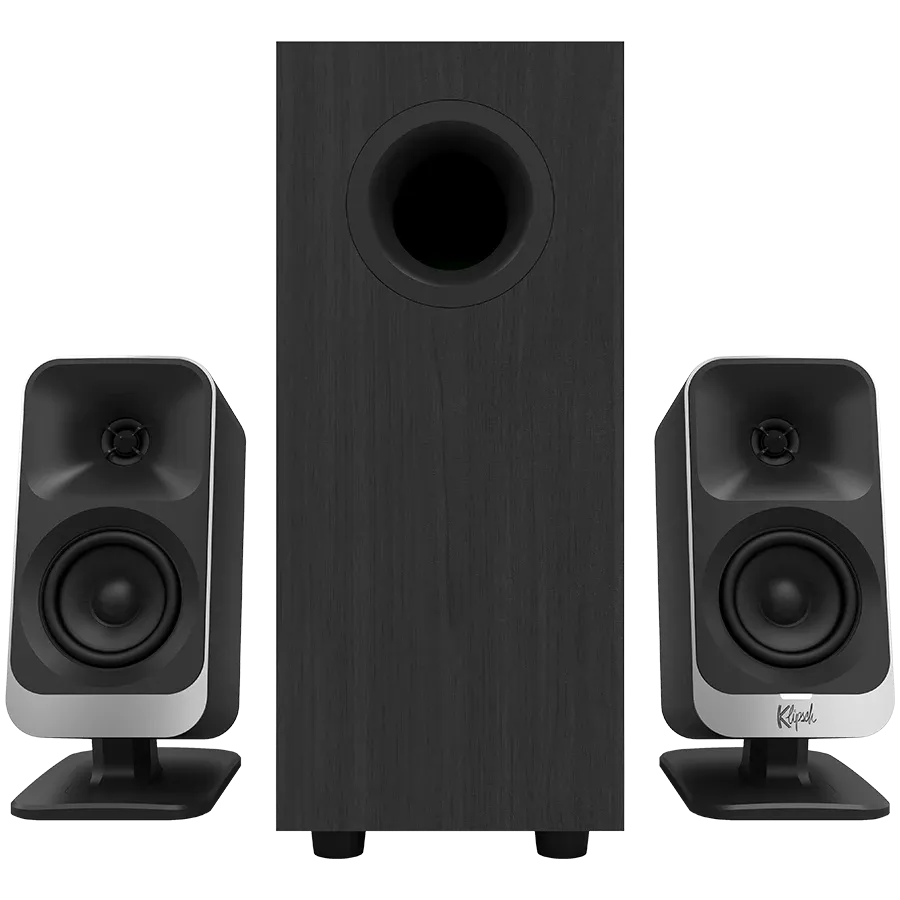 photo 2 - Klipsch ProMedia Lumina 2.1 сабвуфері және LED жарықтандыруы бар компьютерлік үндеткіштер, қара