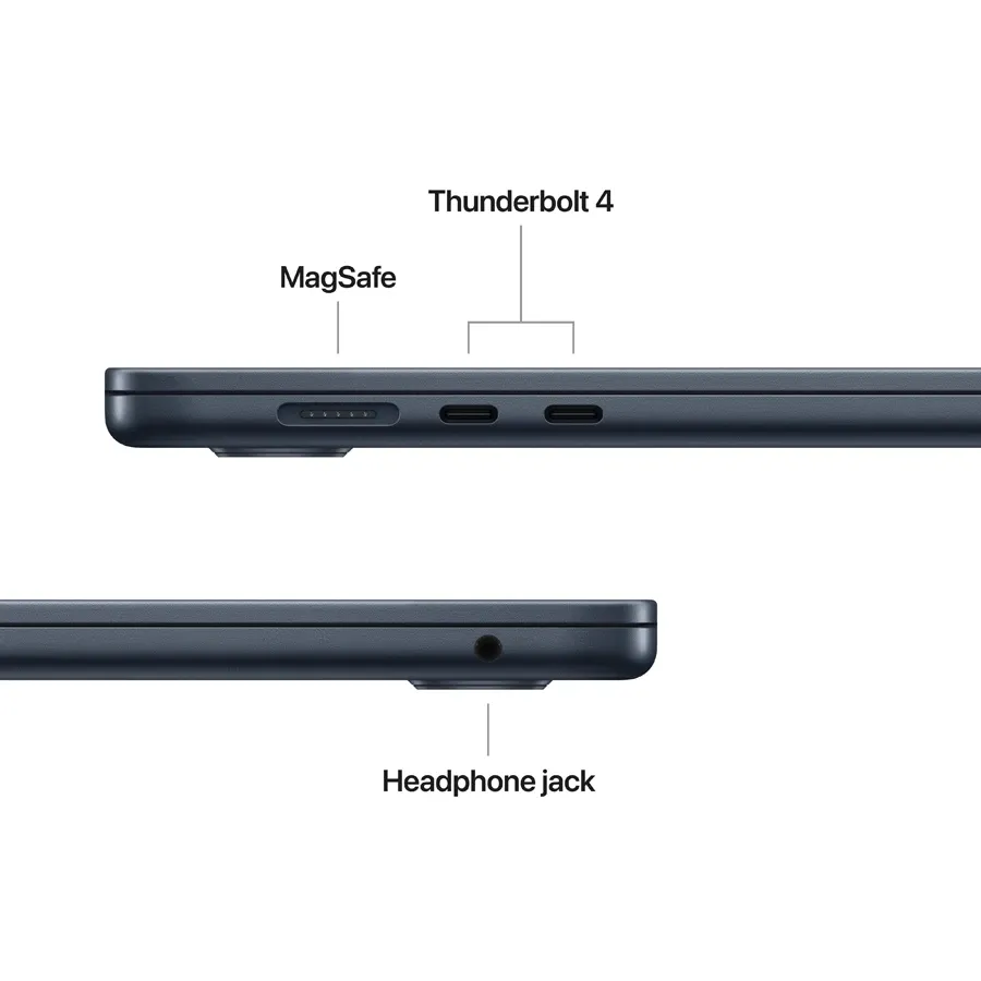 MacBook Air 15.3" M5 (10C CPU/10C GPU), 16 GB, 512 GB, Midnight – photo 6