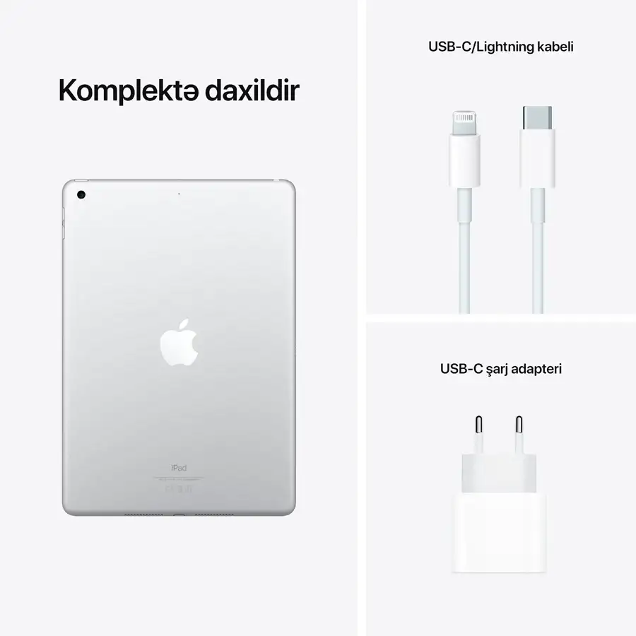 iPad 10.2 9 Gen, 64 GB Wi-Fi 2021, Gümüş – photo 6
