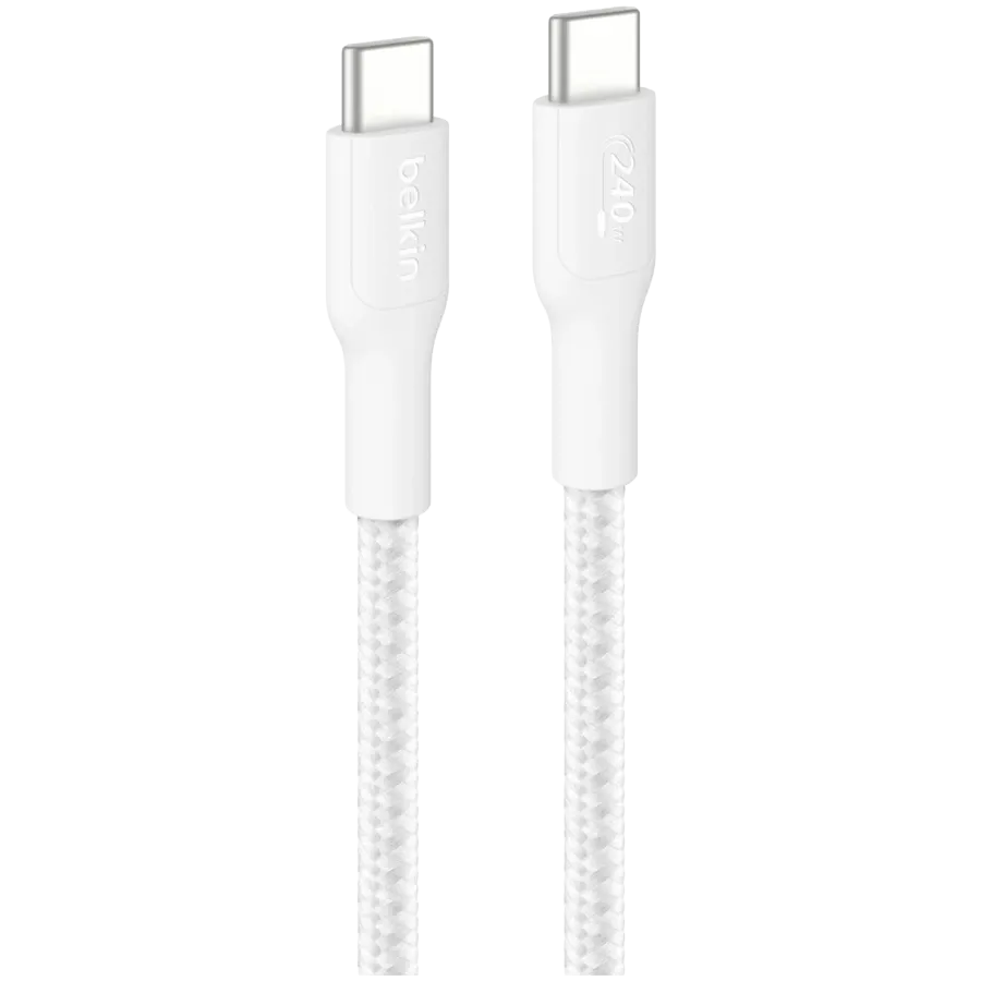 Кабель BELKIN USB-C, 3м, Белый – photo