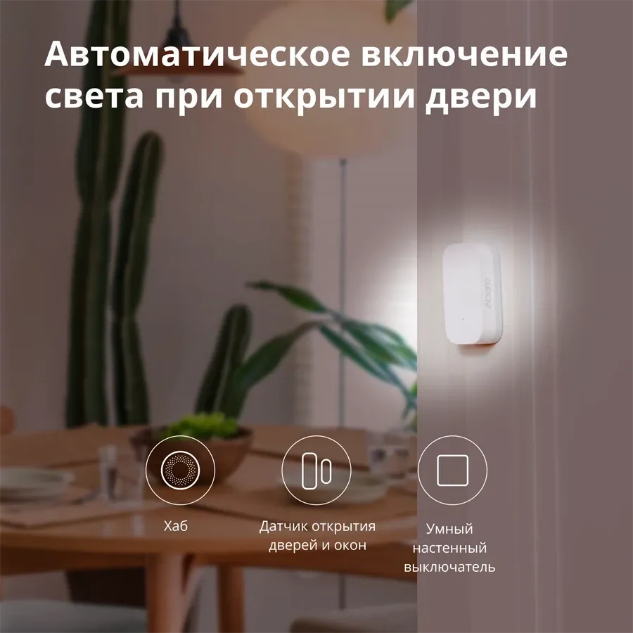 photo 15 - AQARA Датчик открытия дверей и окон, модель MCCGQ11LM