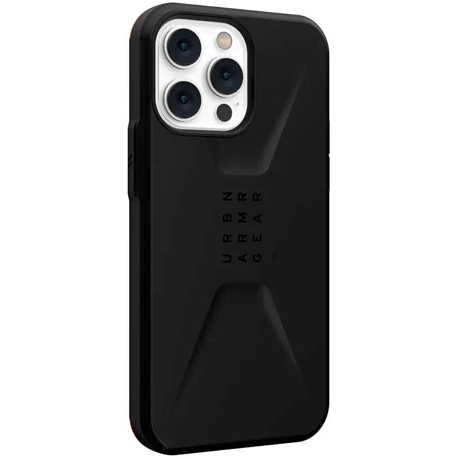 photo 2 - Защитный чехол UAG Civilian  Чёрный для iPhone 14 Pro Max