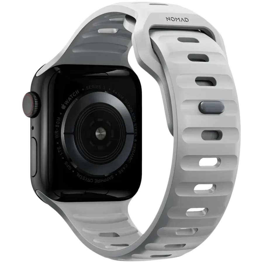 Band NOMAD SPORT STRAP for Apple Watch, 42/44/45 mm, Lunar Gray – photo 1