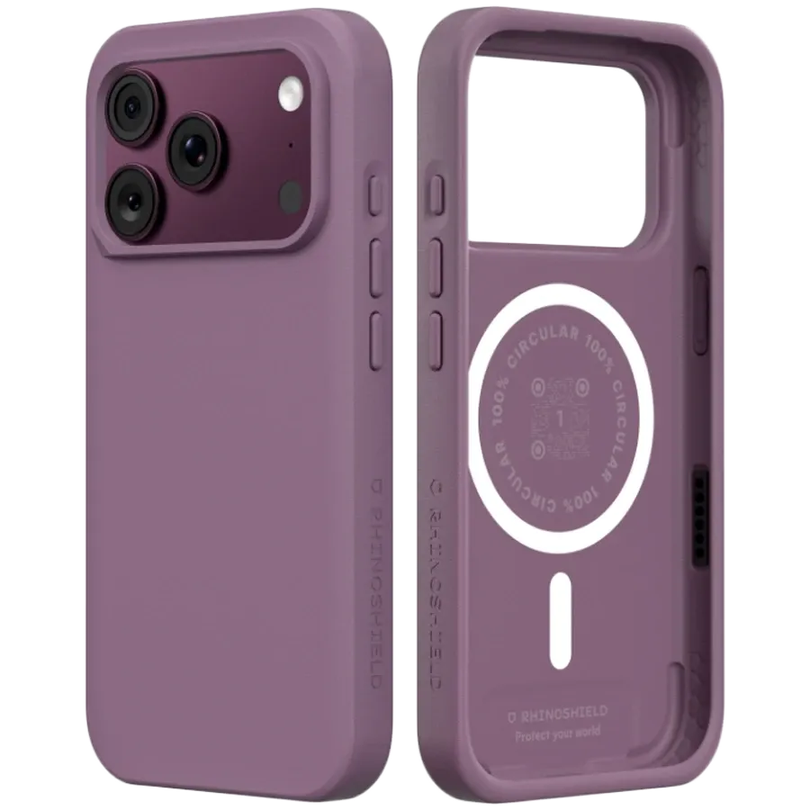 RHINOSHIELD Чехол SolidX с MagSafe Dusk Mauve для iPhone 17 Pro – photo