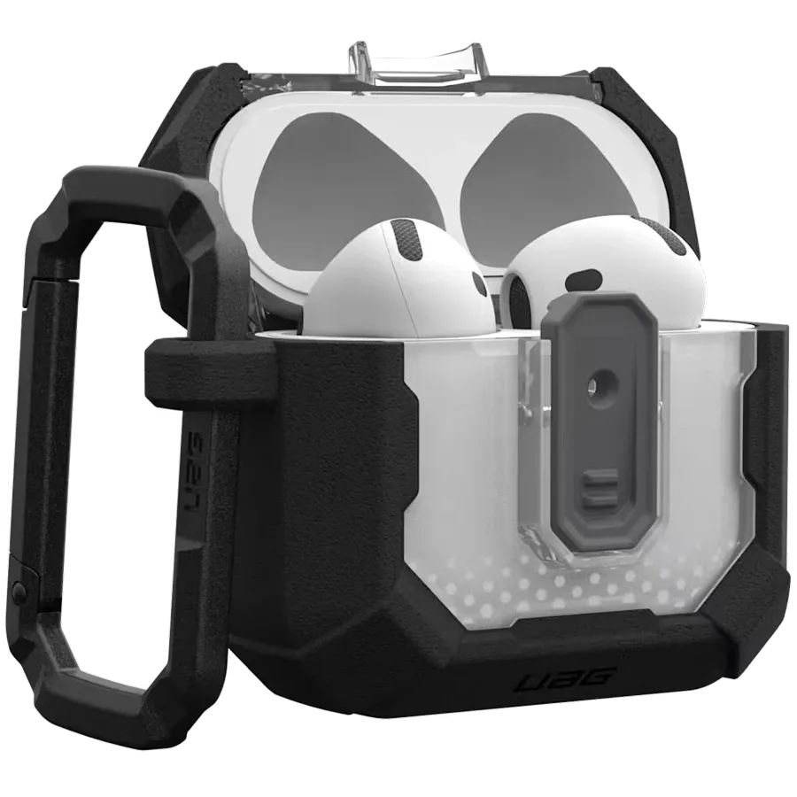 photo 2 - UAG Protective Case Plasma with MagSafe Black for AirPods (Gen4)