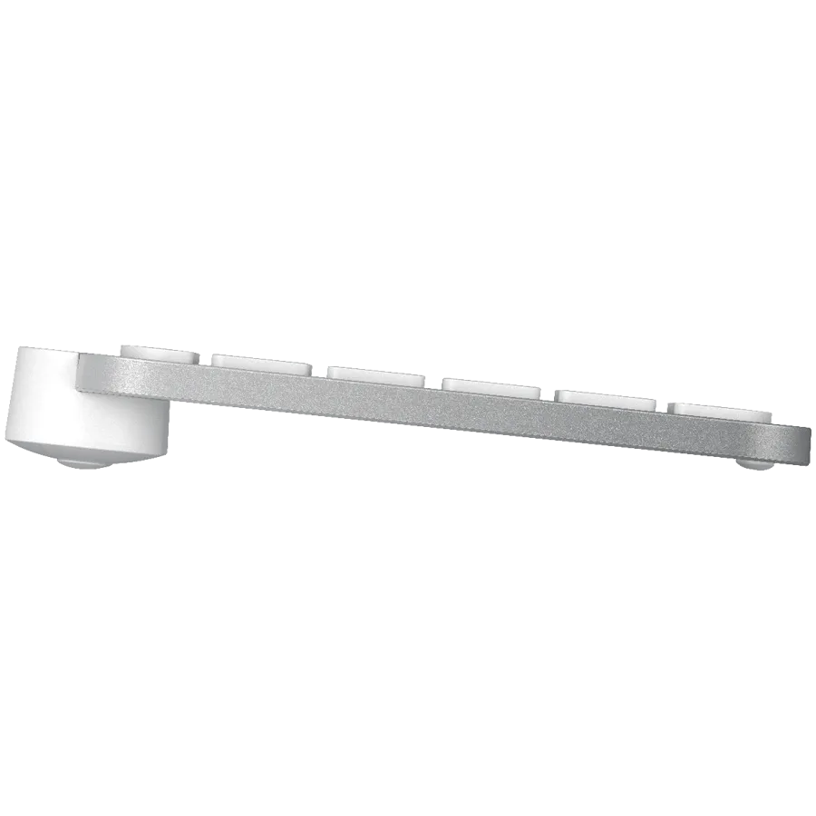 photo 5 - Клавіатура бездротова Logitech MX Keys Mini For Mac Wireless Illuminated US Pale Grey (920-010526)