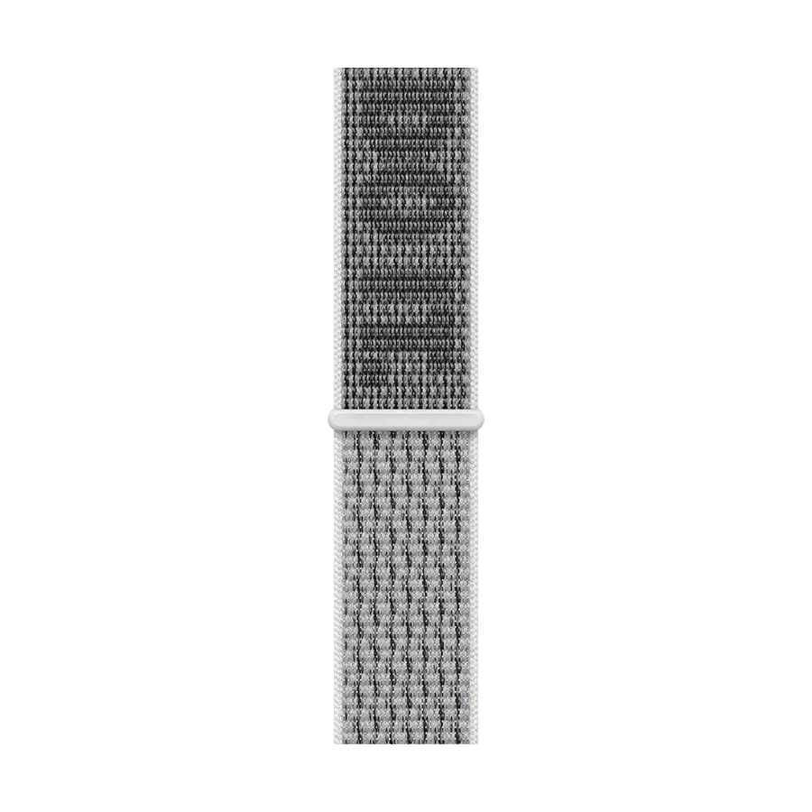 photo 1 - Apple Nike Sport Loop Band for Apple Watch 38/40/41 mm, Black/Summit White