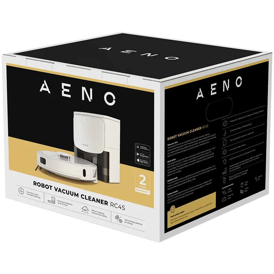 photo 16 - Робот-пылесос моющий AENO RC4S (ARC0004S)